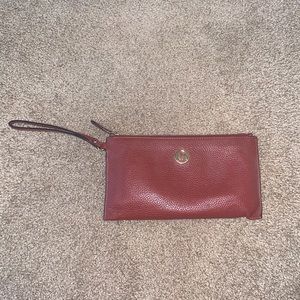 Michael kors brown wristlet